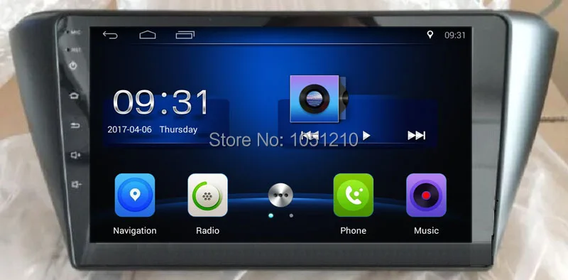

Ouchuangbo radio gps system for Skoda Fabia 2015 2016 support android 8.1 multimedia plAyer 9 inch 2GB RAM 32GB ROM
