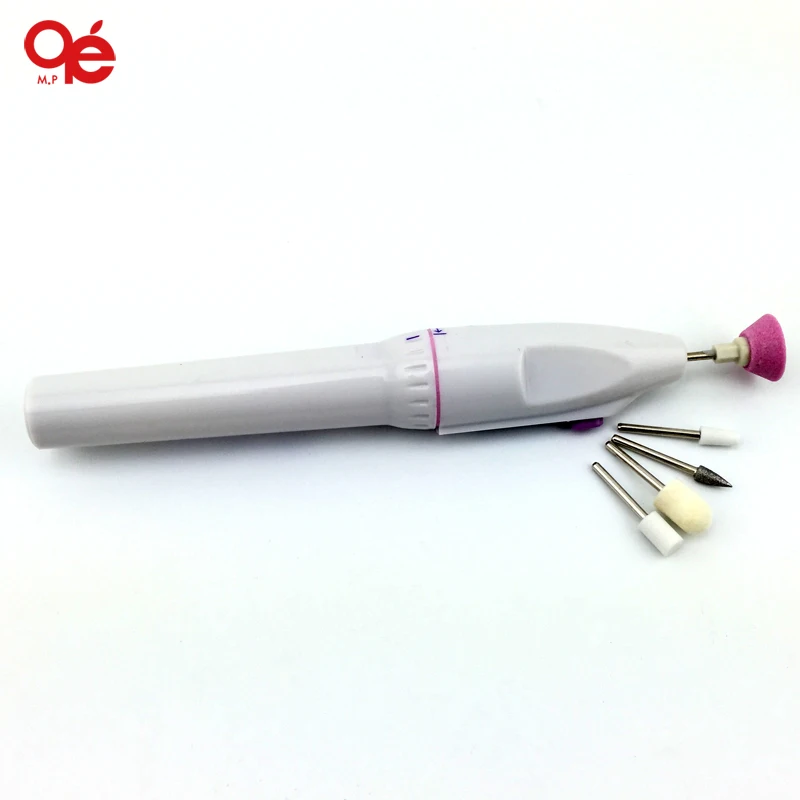 Buy nail tools salon art tips drill buffer shaper