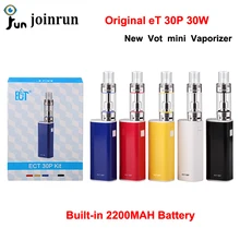 Cigarrillos electrónicos originales ect et 30 p 30 w caja mod vot mini vaporizador built-in 2200 mah de la batería de control de flujo de aire e-cigarrillos