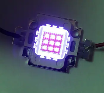 

5pcs 10W Ultra Violet High Power LED Light 395nm ~ 400nm High Power led chip for diy