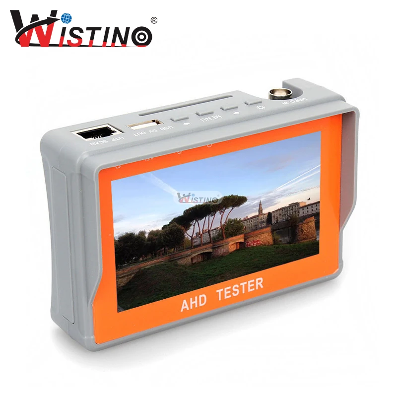 Wistino 4.3 дюймов HD AHD TVI CCTV Камера Тесты er аудио 12V1A 5V2A Мониторы utp кабель Тесты 1080 P 720 P наблюдения Тесты er Выход