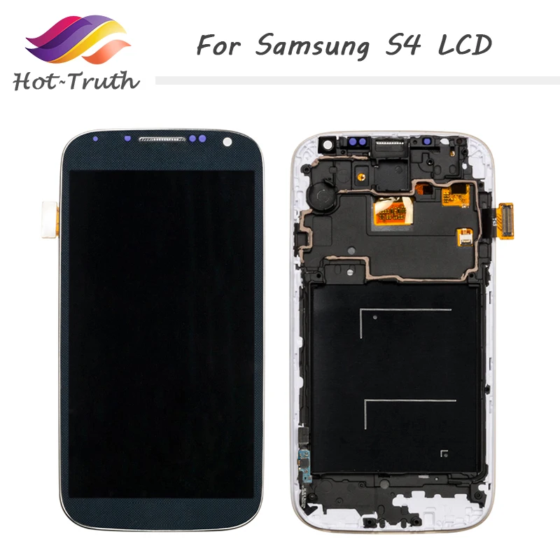 

Hot-Truth 10pcs/lot Grade AAA Screen For Samsung Galaxy S4 i9500 i9505 i337 LCD With Frame Display Screen Digitizer Assembly