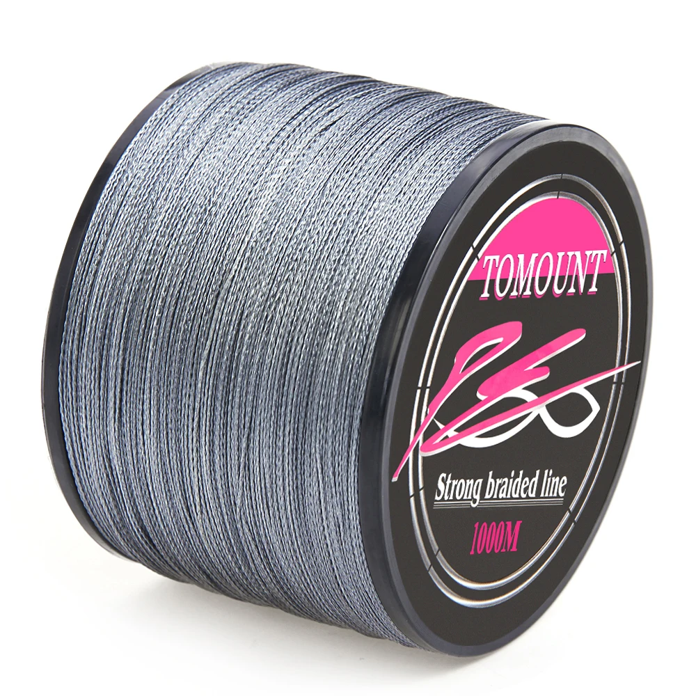 TOMOUNT Braided Fishing Line 1000M 100LB 80LB 0.5mm 0.45mm Super Strong