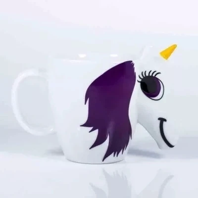 Ceramic Color Changing Unicorn Mug