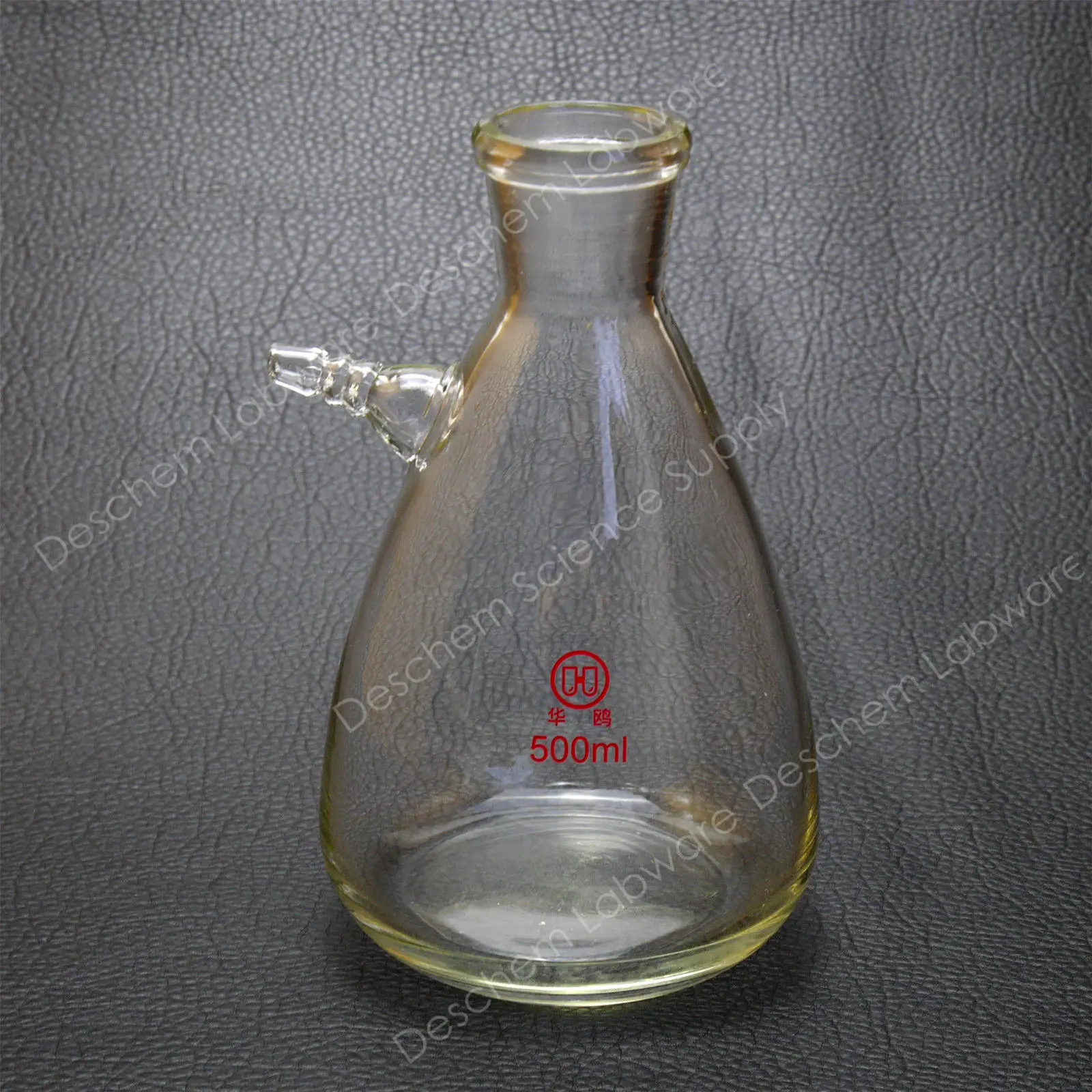 500ml Glass Buchner Filter Suction Flask,Lab Borosilicate Bottle,Heavy