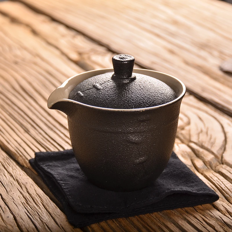 TANGPIN черный керамический чайник gaiwan чайные чашки портативный путешествия Офис чайный набор