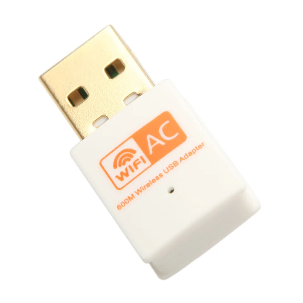 Kebidu AC 600 Мбит/с USB Wifi адаптер 5/2. 4 ГГц двухдиапазонный с антенной Dongle LAN 802.11ac/a/b/g/n для Windows XP Win 7 10 Mac Vista