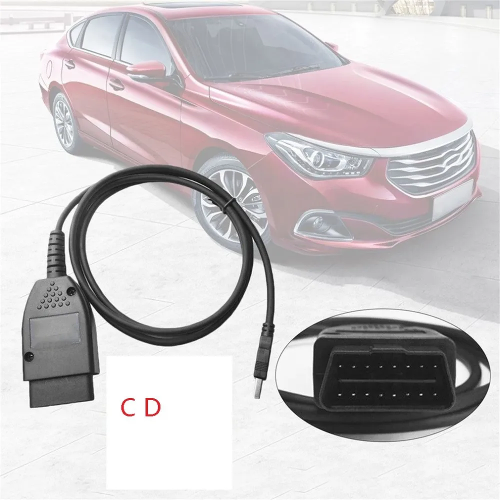 

2019 hot VAG 17.1 VAG 17.1.3 VAG 17.1 USB Interface Car Auto Fault Diagnosis Wire (German/English) with CD software