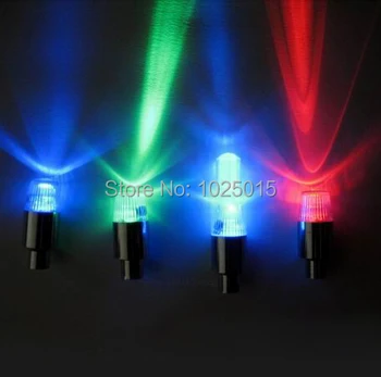 

Skybess Brand B0021 Tire Flash Light Tyre Wheel LED Valve Cap Stem Light Car 2 LED Emergency Lights Free Shipping 400 sets/Lot