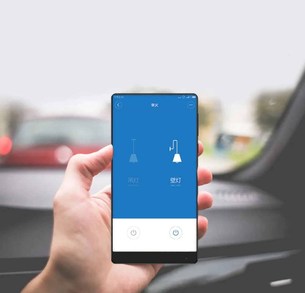 Умный светильник Xiaomi Aqara с функцией управления пожарной проволокой с нулевой линией, двойной настенный выключатель с одним ключом ZiGBee, 2 версии, Mijia, управление с помощью приложения