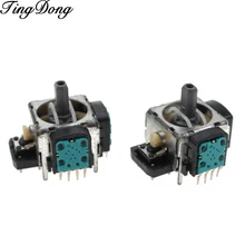 1 шт. новые ALPS 3pin Замена Черный 3D джойстик аналоговый джойстик для PS3 Контроллер заряда 3