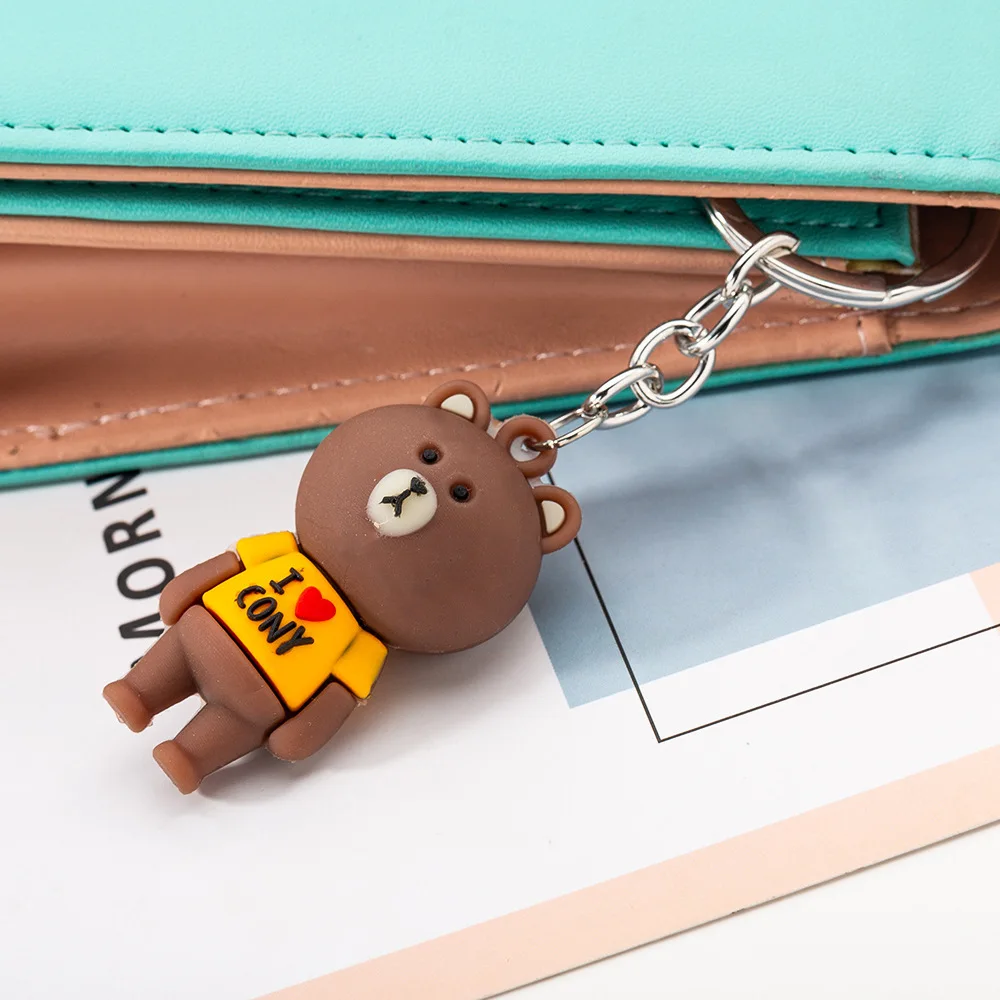 

Many styles of Brown Bear Keychain/Keyring the gift for your girlfriend, wife or kids and yourself