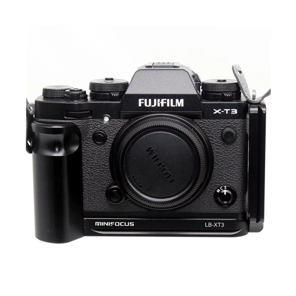 

X-T3 Plate For Fujifilm Fuji X-T3 XT3 XT 3 Camera Grip Quick Release Vertical Shoot QR L-Plate Bracket with Hand Grip Holder