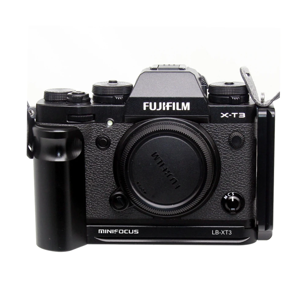 Negro Soporte de liberación rápida L placa QR L titular de agarre para Fujifilm Fuji XT-3 XT3 Negro Soporte de liberación rápida L placa QR L titular de agarre para Fujifilm Fuji XT-3 XT3