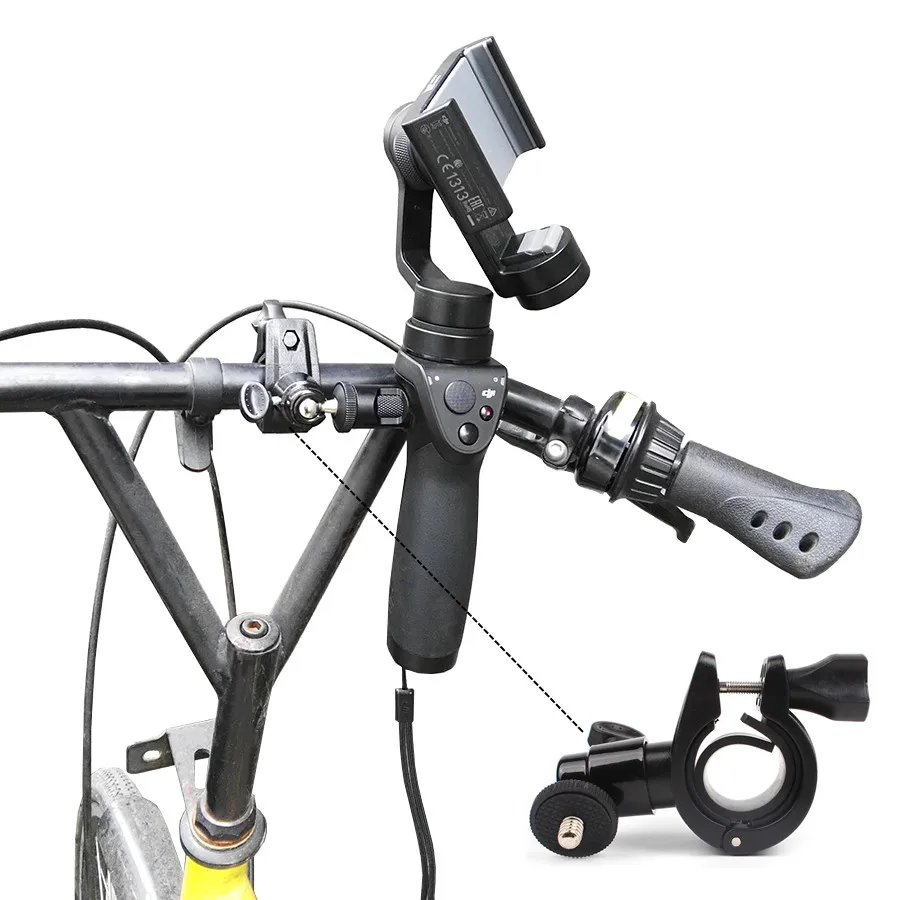 

DJI OSMO(+) & OSMO Mobile Handheld Gimbal Stabilizer Mount Holder Bracket Used on bike Bicycle