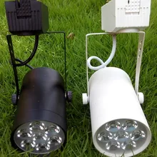 Светодиодные огни трек 7 Вт AC 85-265 В indoor Костюмы магазин отеля украшения прожектор теплый белый холодный белый ce Рош яркий чип лампы