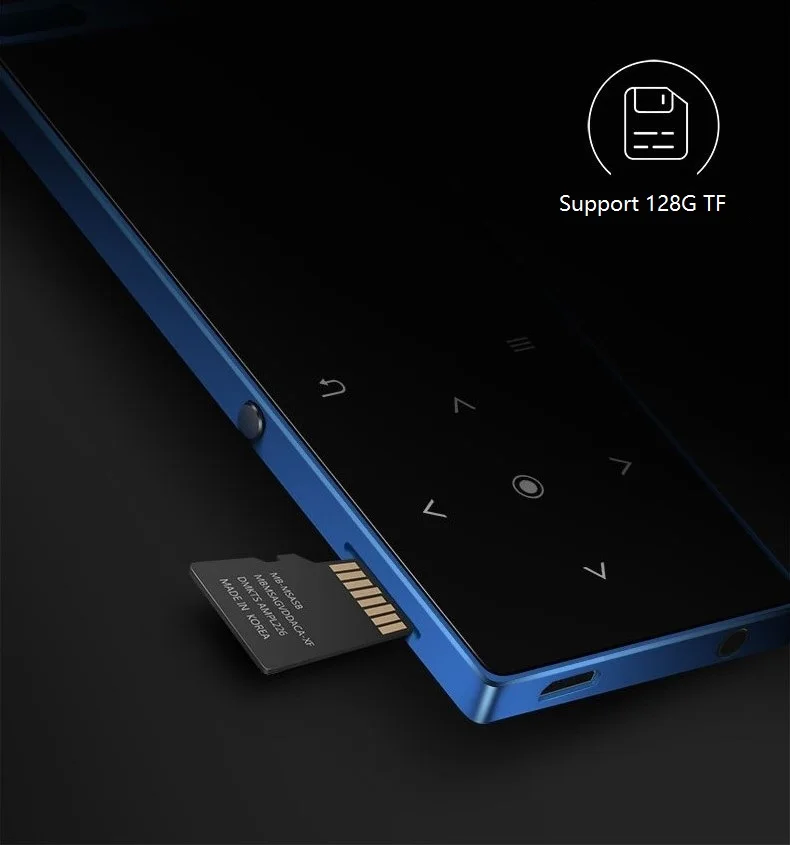 Bluetooth MP3 плеер BENJIE M3 музыкальный запись FM TF Встроенный динамик ремешок отверстие