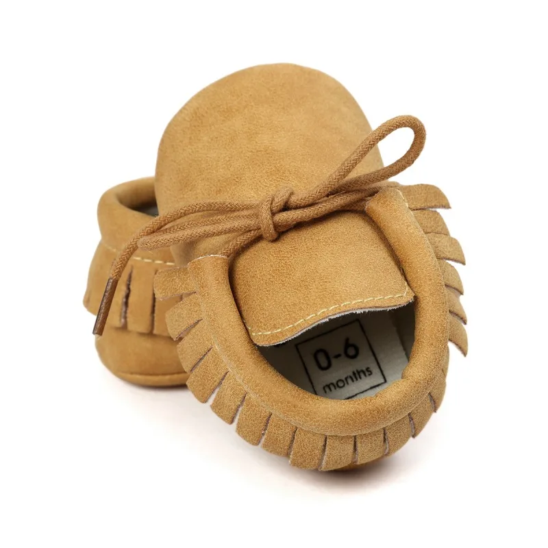 Kacakid осень/Детская весенняя обувь новорожденных мальчиков и девочек ПУ мокасины из искусственной кожи блесток первые ходунки детская обувь 0-18 M Y6 - Цвет: as picture