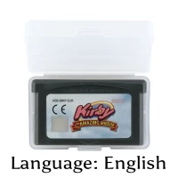 

32 Bit Video Game Cartridge Kirby & the Amazing Mirror Console Card EU Version English Language Support Drop Shipping