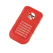 Автомобильный парковочный номер пластина авто интерьер автомобиля Противоскользящий Коврик Большой на две карты слот Телефон Противоскользящий коврик аксессуары для отделки автомобилей