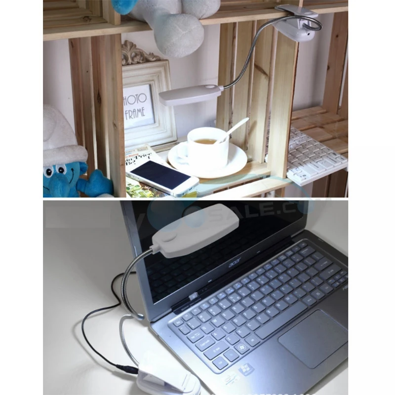 Стойка 28 светодиодов зажим свет ночник студия спальня Led Настольная лампа USB 5V