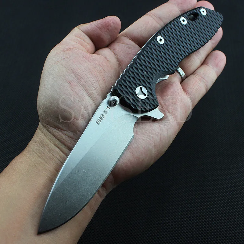

High quality outdoor tactical folding knife multi-function hunting fishing survival camping men's Christmas gift EDC tool A07