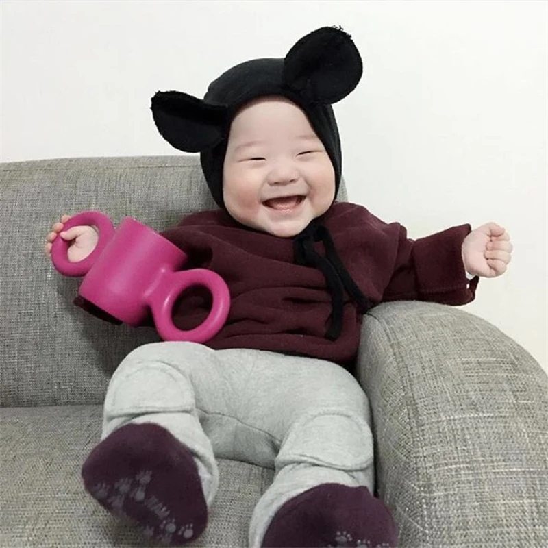 QuickDone -Candy -Color -Mug -Milk -Coffee -Drink -Cup -Instagram -Hot -style -Big -Ears -Baby -Children -Learn -Drink -Cup -Drop -Resistance -Cups -KC1652 (3)