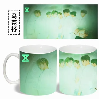 

[MYKPOP]MONSTA X 6th Mini Album Mug Coffee Water Milk Ceramic Cup Creative KPOP Fans Collection SA18061202