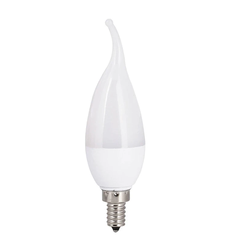 E12 LED Simulated Flame Fire Effect Flicker Vintage Light Bulb Lamp Modern PC