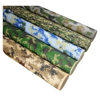 

210D Camouflage Waterproof Oxford Fabric for Outdoor Sunshade Sunscreen cover material