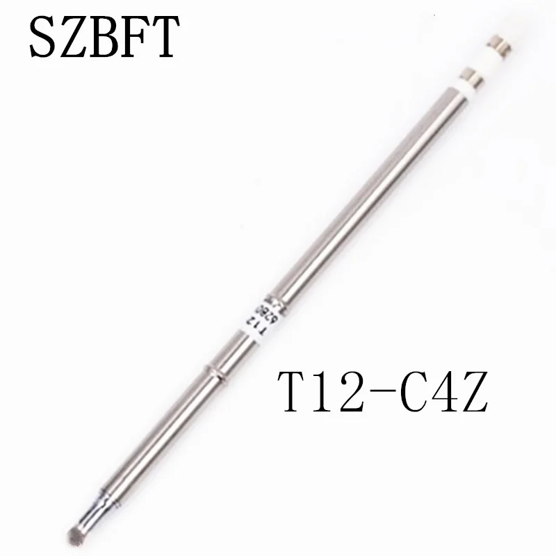 T12-C4Z, Электрический паяльник, 1 шт., паяльная станция Hakko t12, ПАЯЛЬНЫЕ НАКОНЕЧНИКИ, паяльное долото для FX-950/FX-951