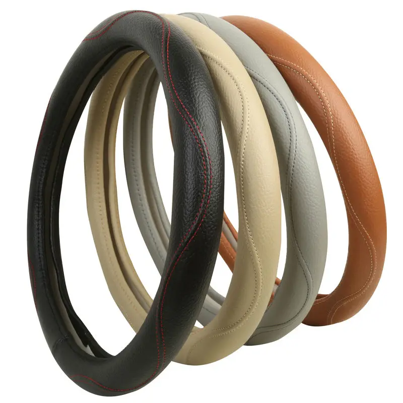 

2017 Hot Sell Leather Auto Car Steering Wheel Cover Anti-catch for great wall hover h3 h5 haval h6 c30 h2 h9
