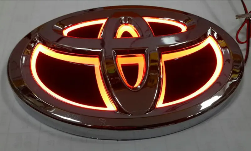 Купить 5д из светодиодов сзади автомобиля логотип лампы для РАВ4 ...