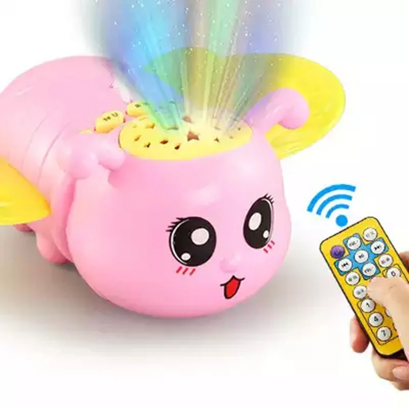 Electric Bee Innovative Projection Rattles Baby Toys 0 12 Months Toys For Newborns Rattles