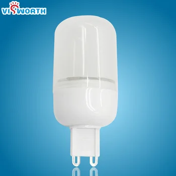 

G9 led bulb 3w 5w smd2835 10pcs leds led lamp ac 110v 220v 240v spotlight pc white body led light for livingroom