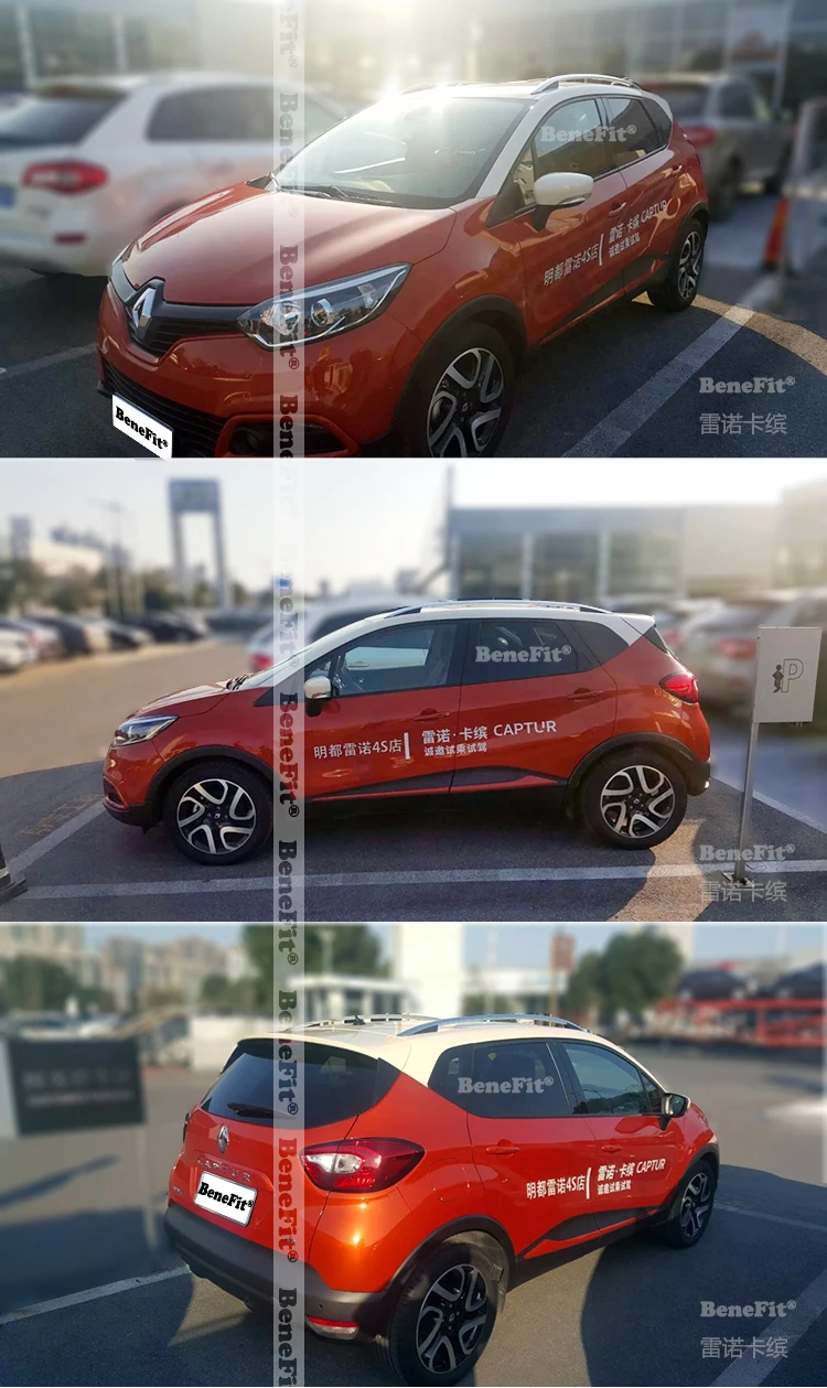 Для Renault Captur. багажник на крышу авто багажник высокого качества новое алюминиевое применение герметика автомобильные аксессуары