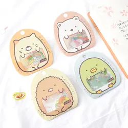 Kawaii Sumikko Gurashi дневник ярлык наклейки обновления декоративные мобильных наклейки Скрапбукинг DIY наклейки Эсколар Papelaria