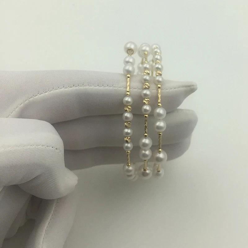 SL18K10023 18K  AU750 Gold bracelet bangles (3)
