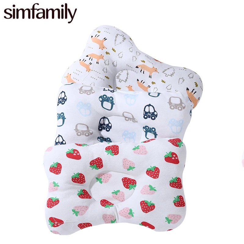 

[Simfamily] Baby Concave Pillow Head Protection Cushion Baby Bedding Infant Nursing Anti-Staticr Anti Roll Safety Sleep Pillows