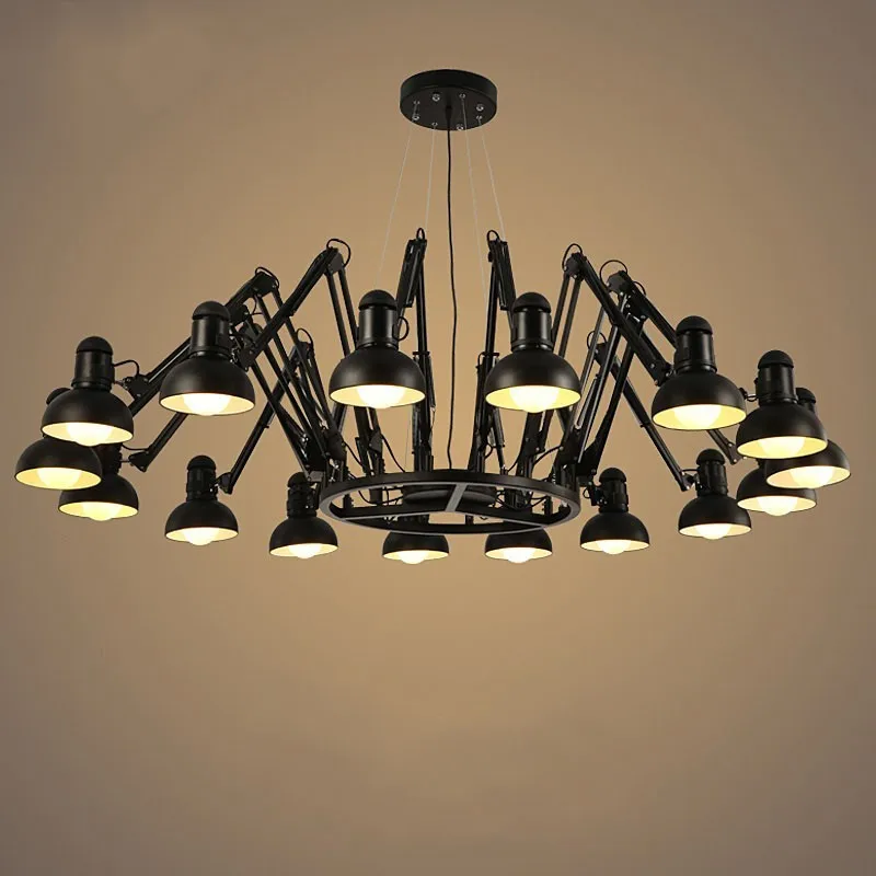 Винтажные подвесные светильники, подвесной светильник в виде паука, подвесные светильники, винтажное Освещение для дома