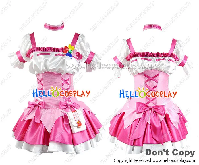 

Pretty Cure Cosplay Cure Peach Costume Dress H008