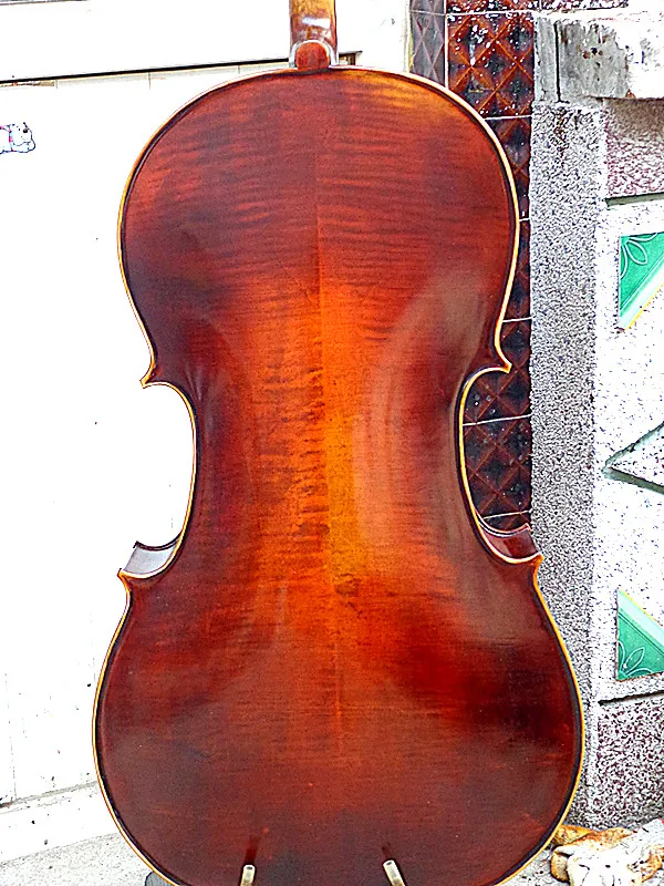 

Top grade 4/4 size Cello full Hand made antique old style cello with maple back