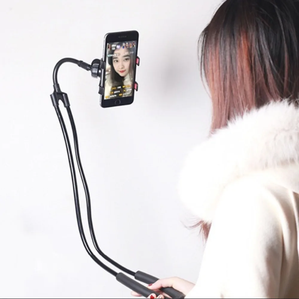 Multi function Smartphone Tablet Bracket Lazy Phone Holder 360 degree Rotation Free To Bend For iPhone Xiaomi Huawei samsung (5)