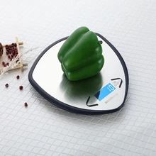 ЖК-дисплей Кухня цифровой Весы Пособия по кулинарии измерения Инструменты 5 кг Нержавеющая сталь платформы Еда Диеты Почтовый Детские весы 5000 г/1 г вес устройства