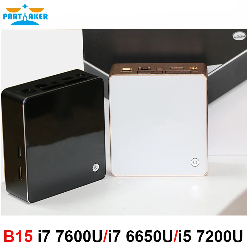 Core i7 6650U/i7 7500U/i7 7600U Kaby Lake Mini PC Windows 10 DDR4 Nuc NGFF SSD HD 640 5 г AC Wi Fi Bluetooth HTPC HDMI DP|mini pc windows 10|mini
