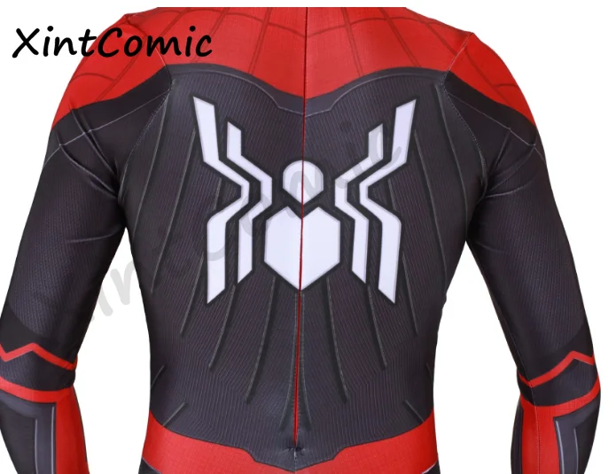 Wholesale Spiderman Costume Spiderman Home Cosplay Costume Tom Holland Suit High-quality Zentai Jumpsuits disfraz