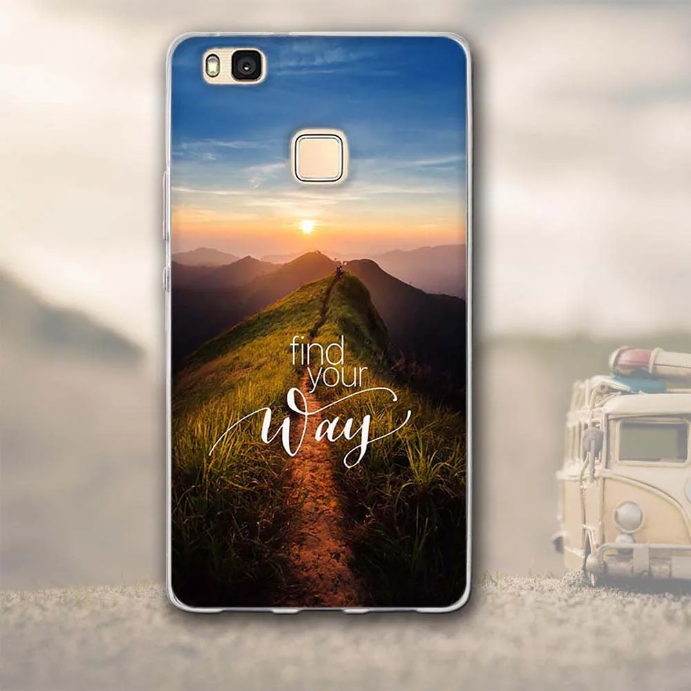Soft TPU Case for Huawei P9 Lite G9 Lite Covers Paint Case for Huawei P9 Lite 4