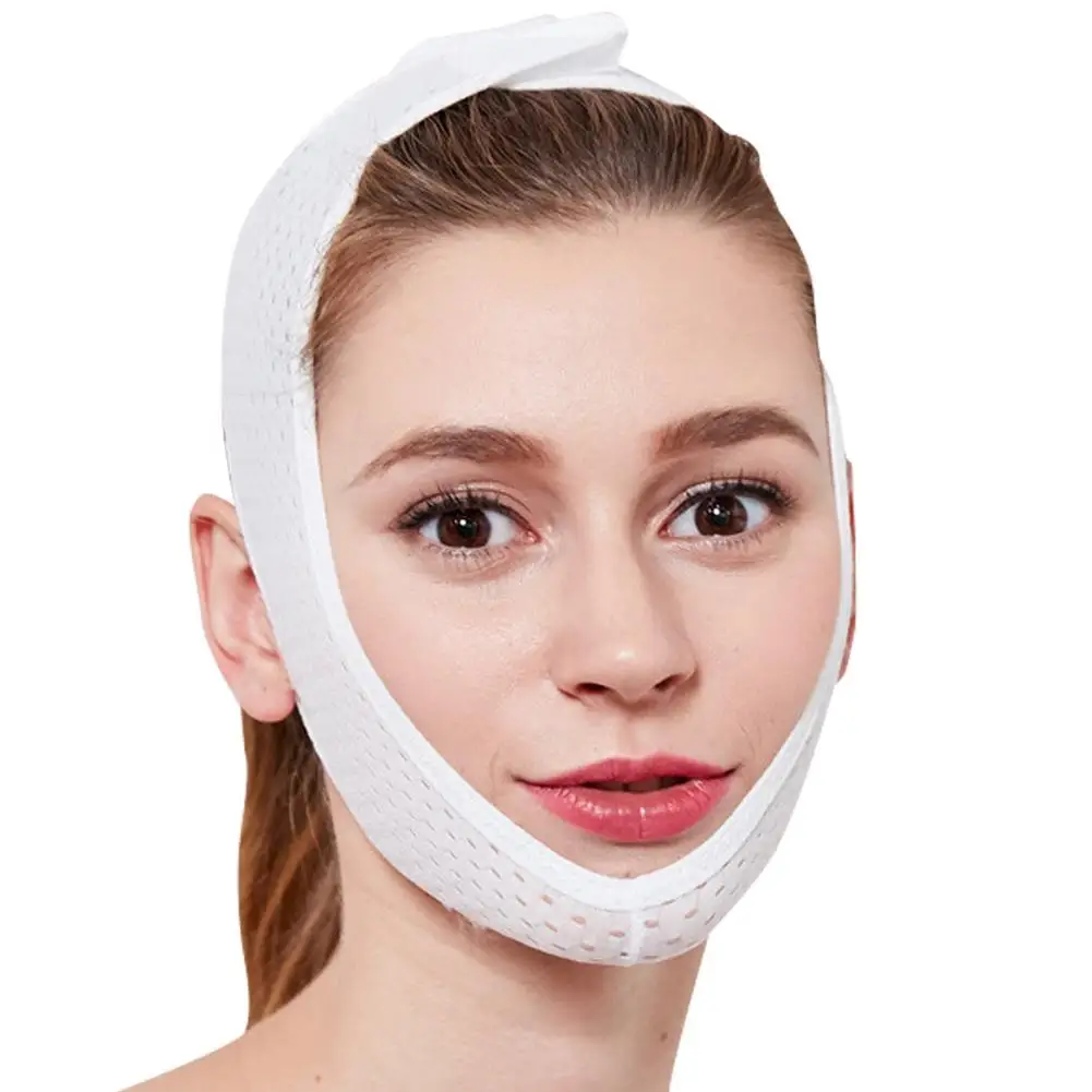 

New Facial Thin Face Mask Slimming Bandage Skin Care Belt Double Chin Skin Thin Face Bandage Belt Women Face Care Tools 1PC