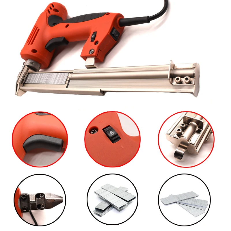 The New 422JF30 2 In 1 Electric Nail Stapler Gun