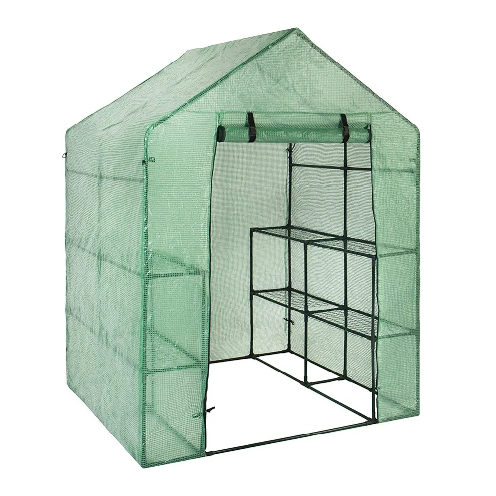 Portable Plastic Garden Greenhouse Cover For 2 Layer Mini ...